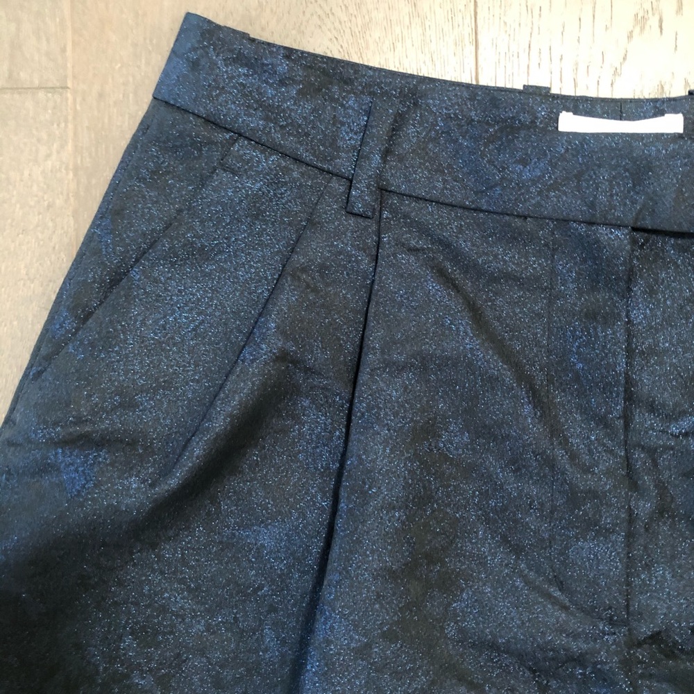 3.1 Phillip Lim Pleated Jacquard Bermuda Shorts - Picture 2 of 5